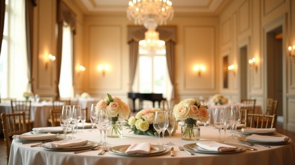 Salle de mariage : comment trouver le lieu de réception idéal